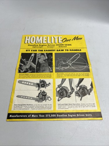 Brochure motosega homelight - brochure,