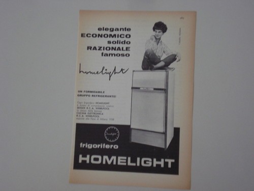Advertising pubblicità 1959 - advertising,