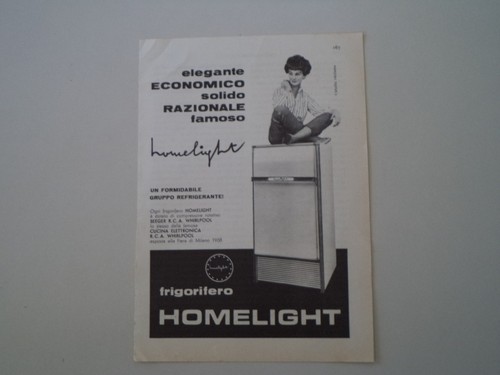 Advertising pubblicità 1959 - advertising,