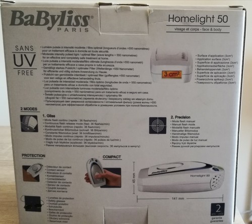 Epilatore luce pulsata